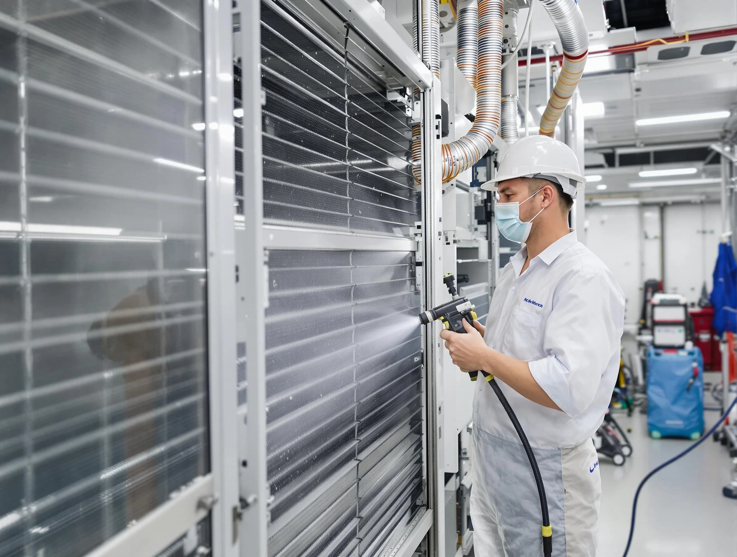 Professional AC coil cleaning by Los Lunas Air Duct Cleaning in Los Lunas