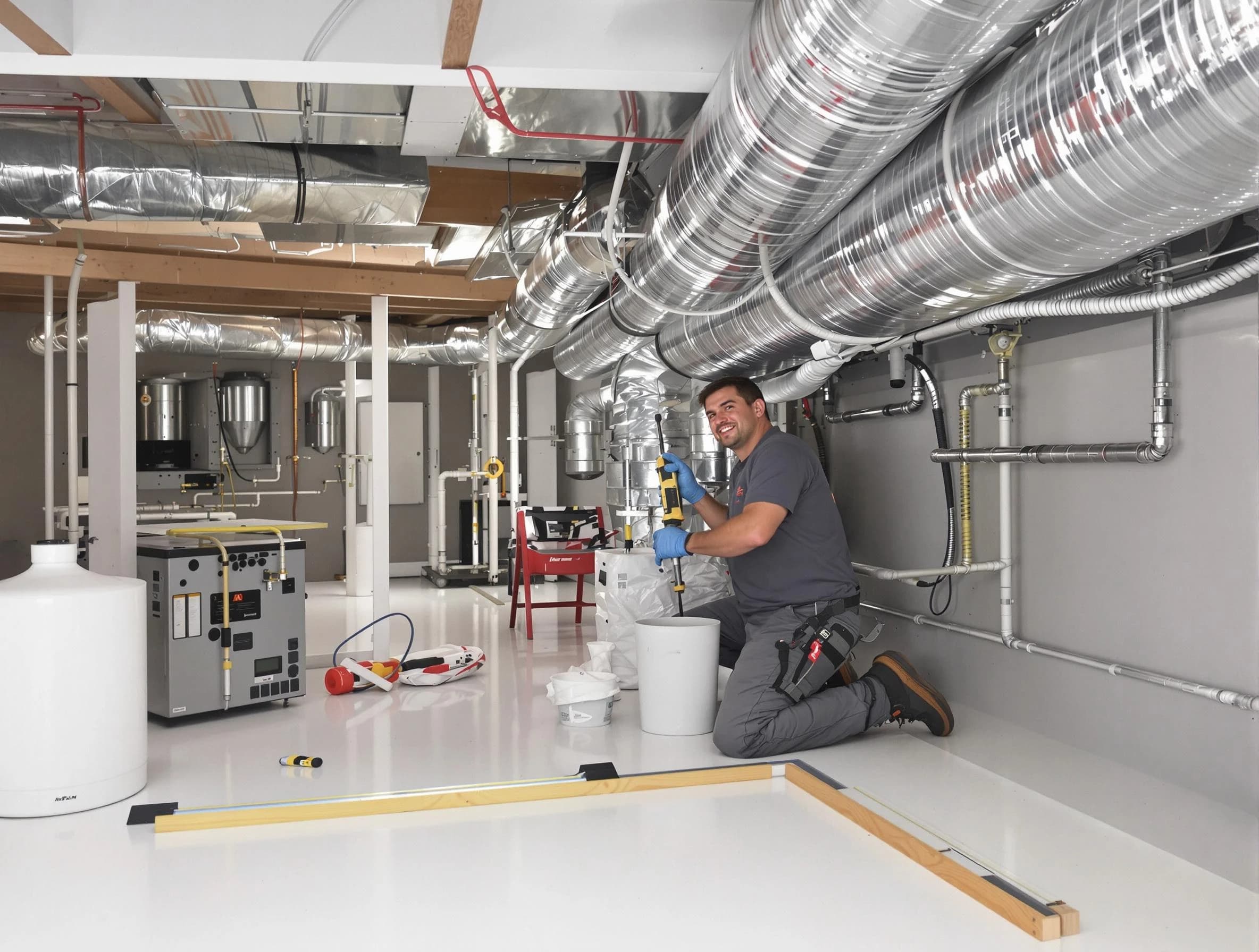 Professional duct sealing service by Los Lunas Air Duct Cleaning in Los Lunas