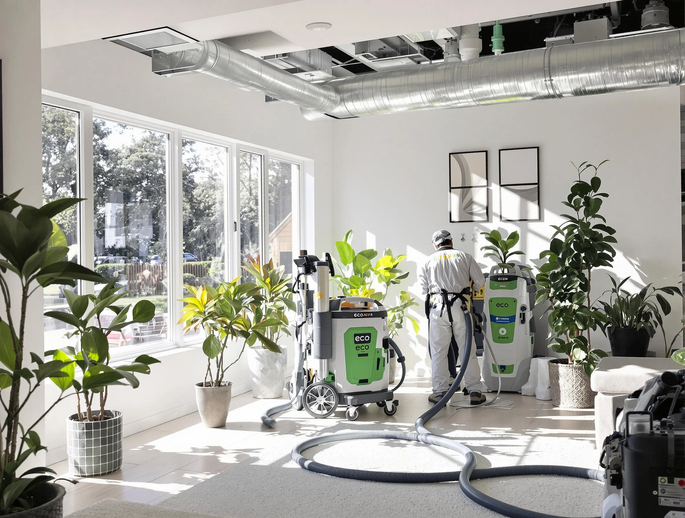 Environmentally-friendly duct cleaning by Los Lunas Air Duct Cleaning in Los Lunas